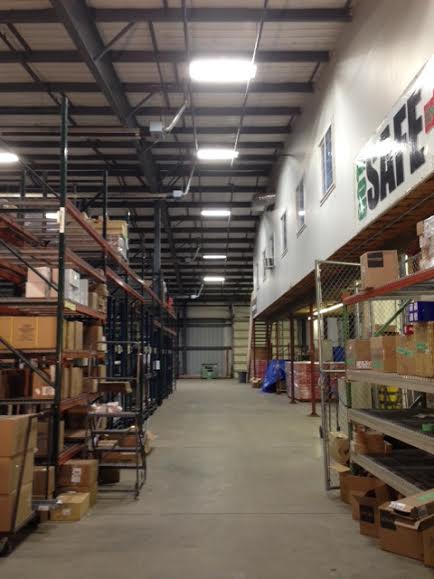 Warehouse Bay LED Lighting Retrofit In Longmont