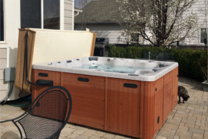 Hot tub installation service