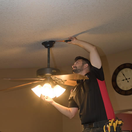 Ceiling fan optimization summer comfort